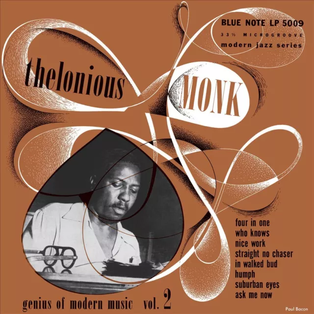 Thelonious Monk Genius Of Modern Music, Vol. 2 New Lp