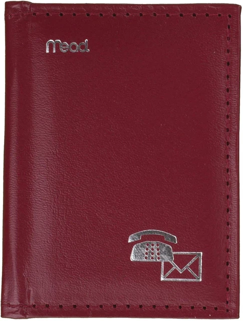 Mead Mini Telephone & Address Book, Assorted Colors, Color Selected for You, 1 C