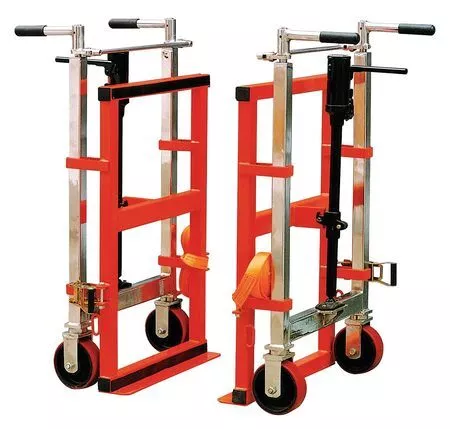 Dayton 13V411 Machinery Mover, Hydraulic, 4,000 Lb. Cap, Pk2