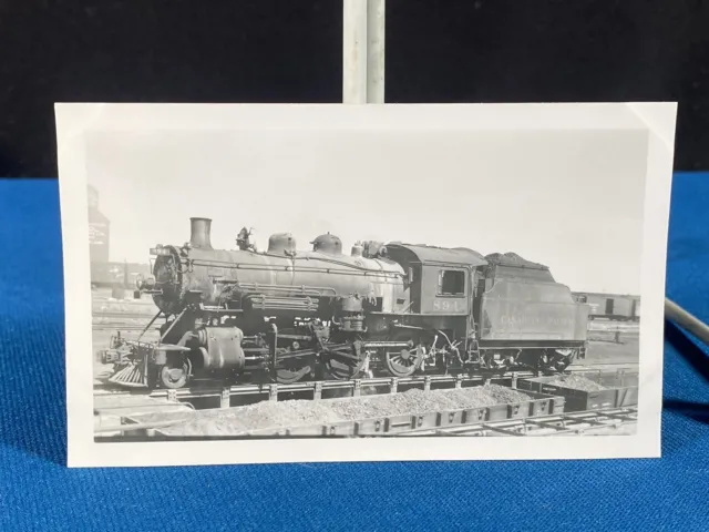 Canadian Pacific Railway CP Dampflokomotive 894 Vintage Foto