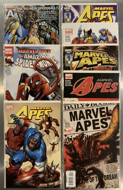 Marvel Apes Comic Lot Various Titles 9 Books VF/NM Marvel Comics