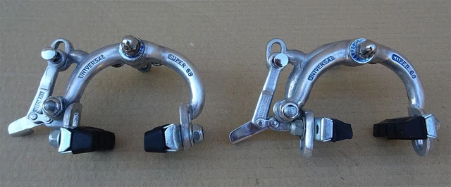 Paire De Freins Universal Mod. 125 - Freins Vélo Vintage - Course Eroica