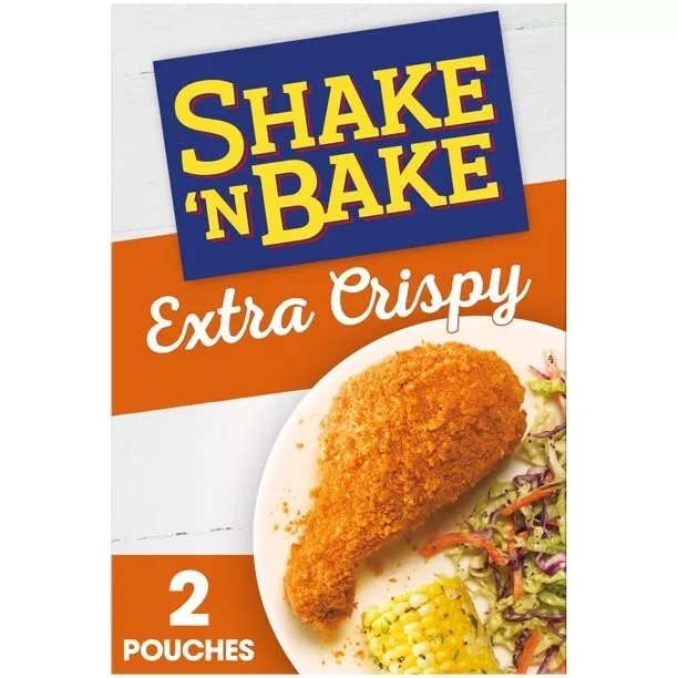 Kraft Shake N Bake Extra Crispy Seasoned Coating Mix 5 oz, 2 ct Packets