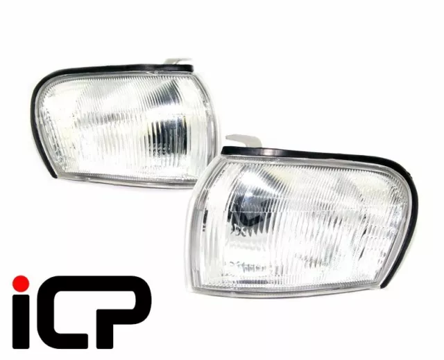 Standard OEM Look Side Lights & Bulb Holders Fits: Subaru Impreza 92-00