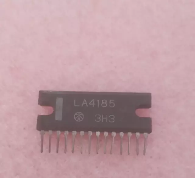 1pcs LA4185  	 2-CHANNEL AF POWER AMP FOR TAPE RECORDER RADIO HSIP14 SANYO