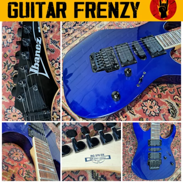 2005 MIK Ibanez RG370DX in Electric Blue 🔥