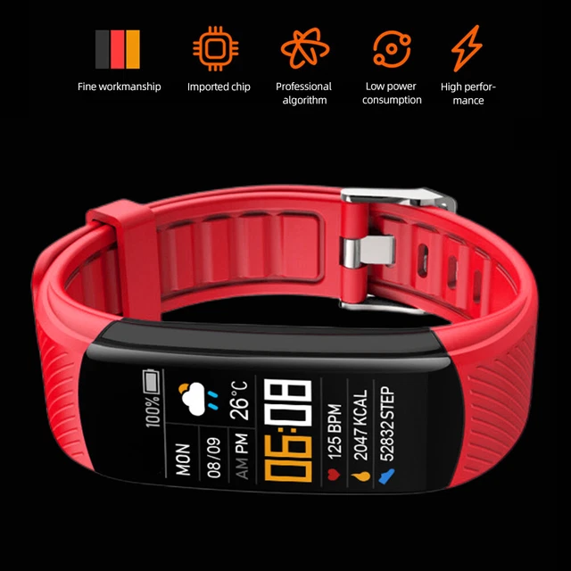 ELECTRONIC WATCH WATERPROOF Sports Fitness Tracking Device for Outdoor
