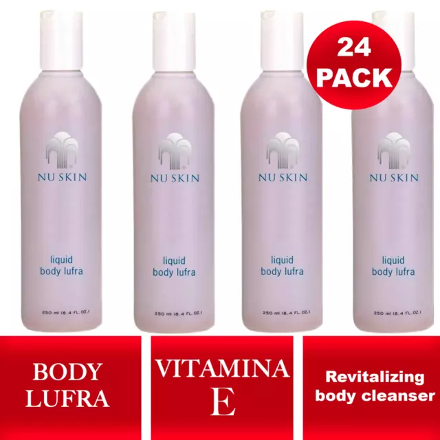Nu skin 24 LUFRA Liquid Body Lufra Scrub 8.4 oz Moisturizing Body Gel