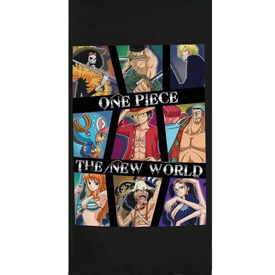 One Piece Luffy Bath Beach Towel 140 x 70 cm Fast Dry. Manga Anime Pirates