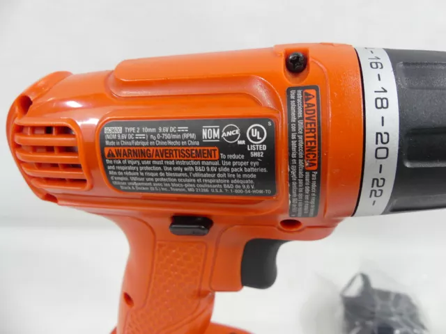 BLACK DECKER 9.6V DRILL DRIVER GC9600 19.74 PicClick UK
