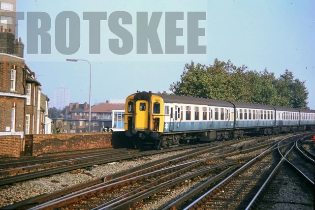 35MM SLIDE BR British Rail Electric EMU Class 421 7425 Portsmouth ...