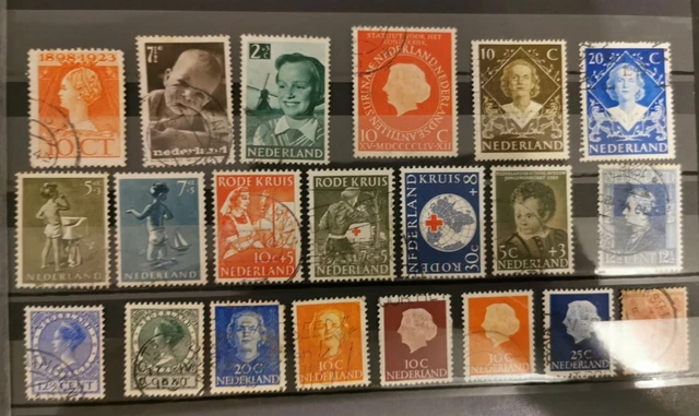 Briefmarken Niederlande Lot gestempelt