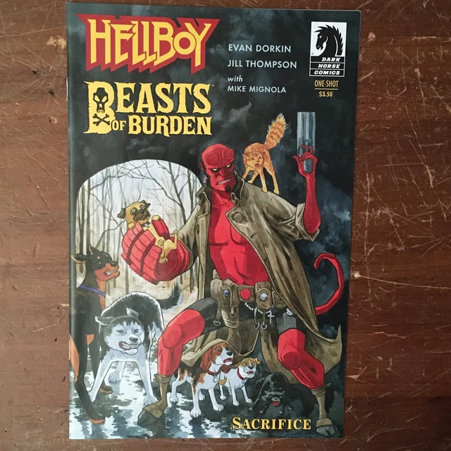 Hellboy Beasts Of Burden Sacrifice One Shot Comic Dark Horse Mike Mignola