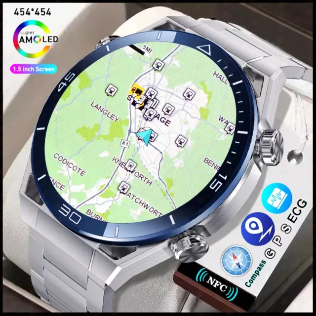 Montre Intelligente avec Bluetooth pour Homme - GPS, Suivi Fitness, ECG, PPG, 20 2