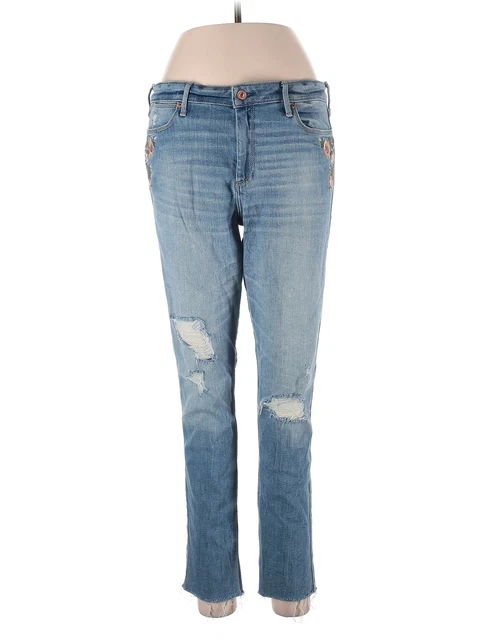 Abercrombie & Fitch Women Blue Jeans 32W