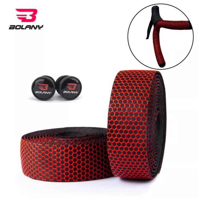 2* Road Bike Handlebar Tape Bicycle Drop Bar Wrap Outdoor Sports Non-slip 60g