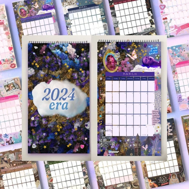 TIME PLANNING ERAS Tour 2024 Wall Calendar 2024 Calendar Home