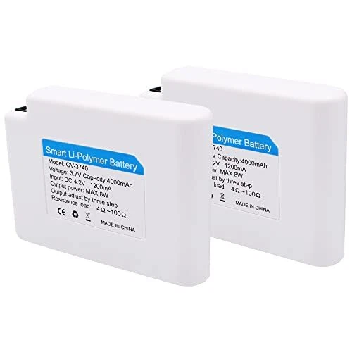 Rechargeable Battery Pack for Heated Socks Electric Gloves (3.7V 4000mah Li-P...