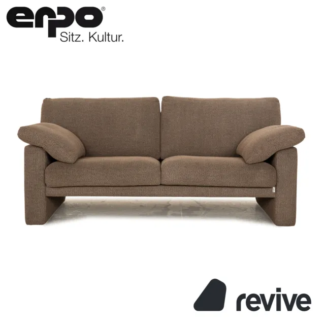 Erpo CL 200 Fabric Two Seater Grey Braun Sofa Couch