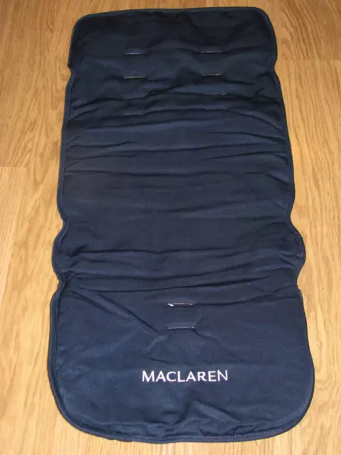 Maclaren Major Elite Seat Liner In Navy/Soft Blue