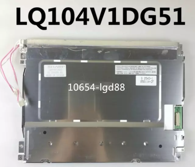 LQ104V1DG51 LQ104V1DG52 10.4 INCH LCD dispay screen panel for SHARP 640*480 #9