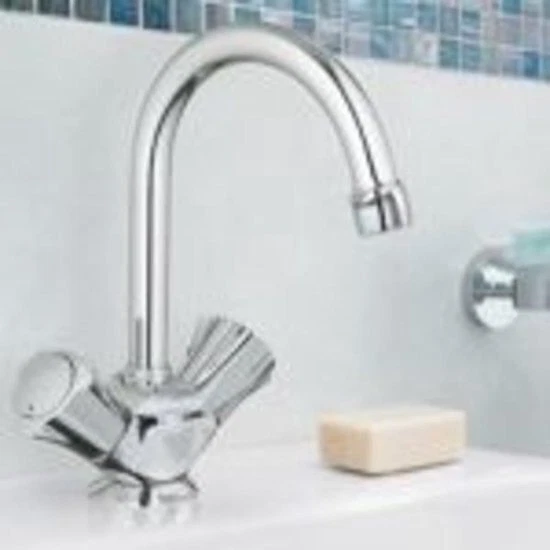 GROHE Costa-L Keukenkraan - Wandmontage - Boven uitloop - Chroom