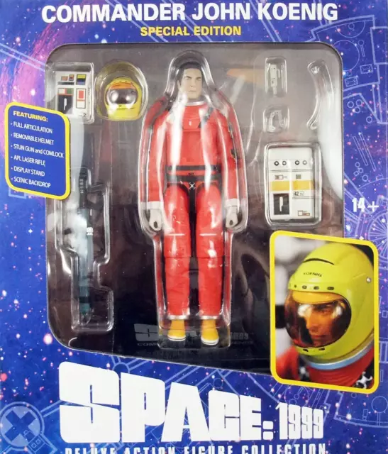 Space 1999 Commander John Koenig Alpha Spacesuit Alp Laser Rifle Special Edition