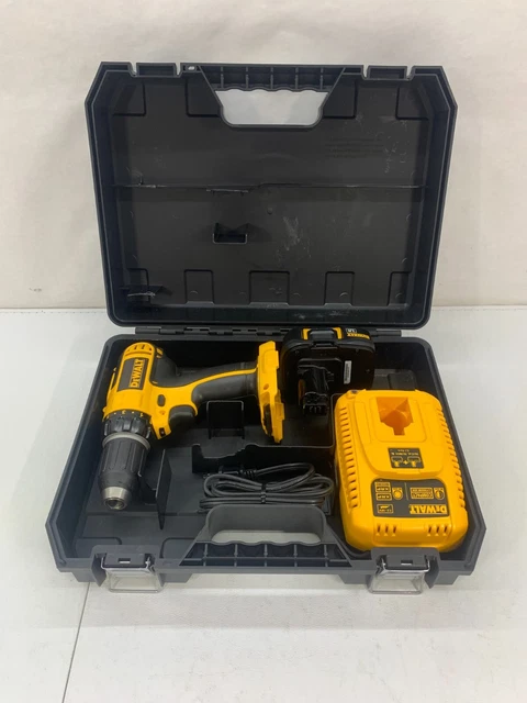 DeWALT DCD760 18V Li-Ion 1/2" Cordless Drill/Driver In Case W/ Batt. & Charger DeWALT DCD760 18V Li-Ion 1/2" Cordless Drill/Driver In Case W/ Batt. & Charger