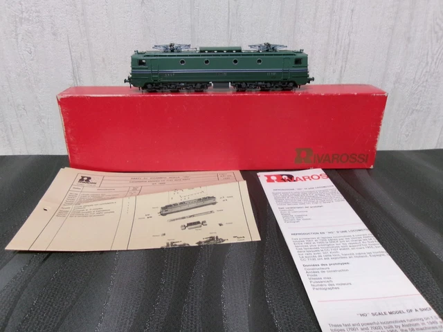 Locomotive HO Rivarossi - CC 7131 - Réf 1600 - Courant Continu (CC) - Occasion