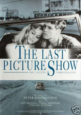 The last picture show Jeff Bridges  movie poster print