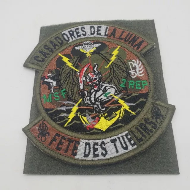 LEGION ETRANGERE FRENCH FOREIGN LEGION Shoulder PATCH Afghanistan ISAF 2 Rep MSF