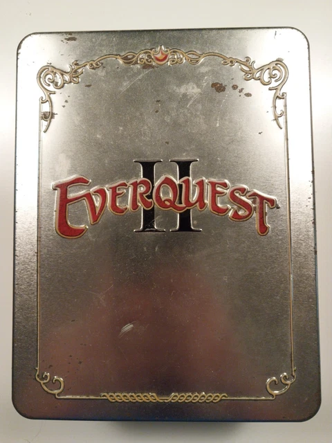 Everquest II Collector's Edition ウインドウズ EVERQUEST II 2 Collectors Edition PC Game w/ Coin Cloth Map