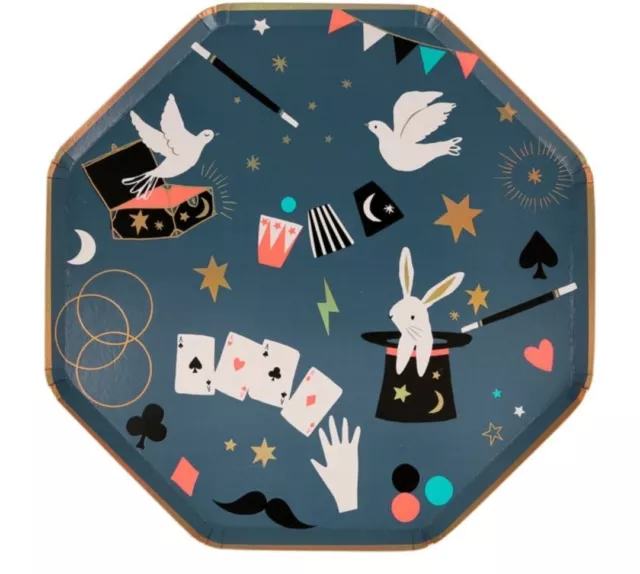 Meri Meri Magic Dinner Plates pk 8