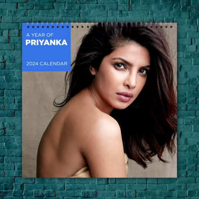 PRIYANKA CALENDAR 2024 Priyanka 2024 Celebrity Wall Calendar Gift EUR