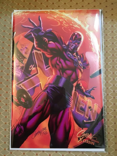 X-Men Legends #1 J. Scott Campbell EXCLUSIVE Variant B Magneto NM