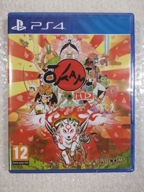 Okami Hd Ps4 Uk New (Game In English/Francais/De)