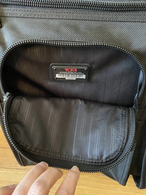Tumi Alpha Black Ballistic Nylon 2 Wheeled Large Rolling Garment Bag 22033DH 3