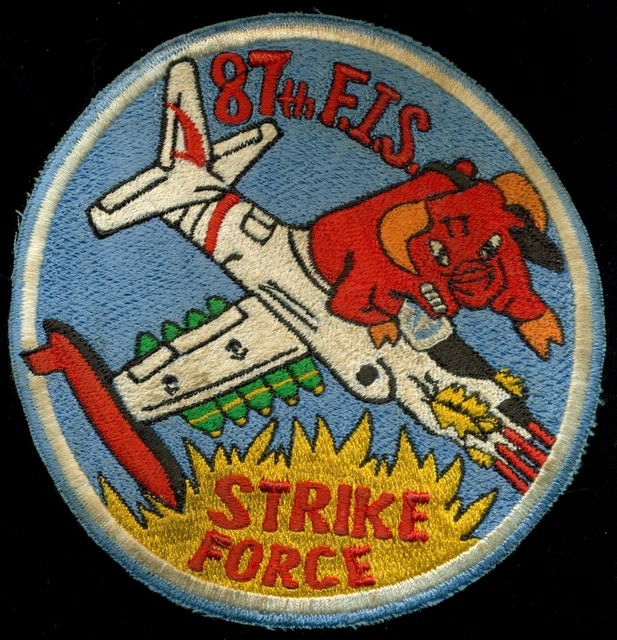 87th USAF 87TH FIGHTER Interceptor Squadron T-33 Patch N-8 $20.97 - PicClick CA