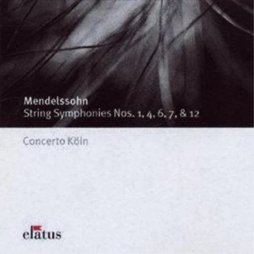 Felix mendelssohn string symphonies nos 1 4 6 7 and 12 concerto