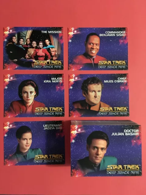 Trading Cards : STAR TREK - Deep Space Nine - Base Set : 1993 SKYBOX