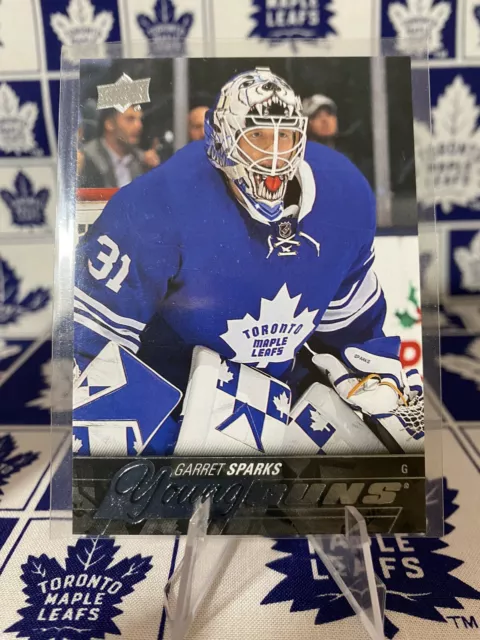 2015-16 Upper Deck Young Guns Garret Sparks #480 Rookie RC