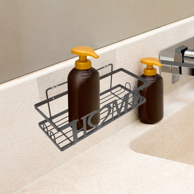 Organizador de toallas de baño estante montado en pared estante de cocina organizador