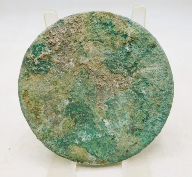 A27 Ancient Near Eastern Bronze Decorated Mirror Circa 500-300Bce