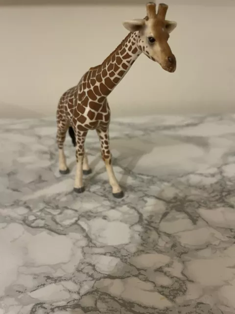 Schleich Plastic Giraffe Figure 2003 D-73527 Africa Wildlife Animal Toy Retired