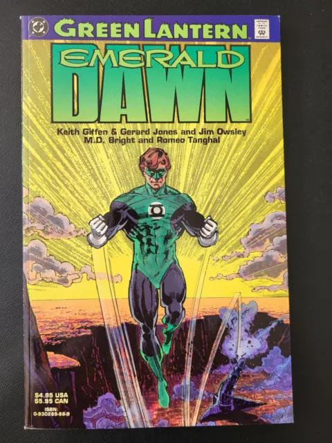 Green Lantern Emerald Dawn #1 Dc Comics 1991 NM TPB
