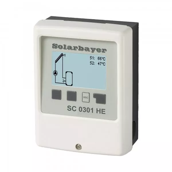 Solarbayer Regolatore Solare Sc 0301 Ehi Einkreisregler