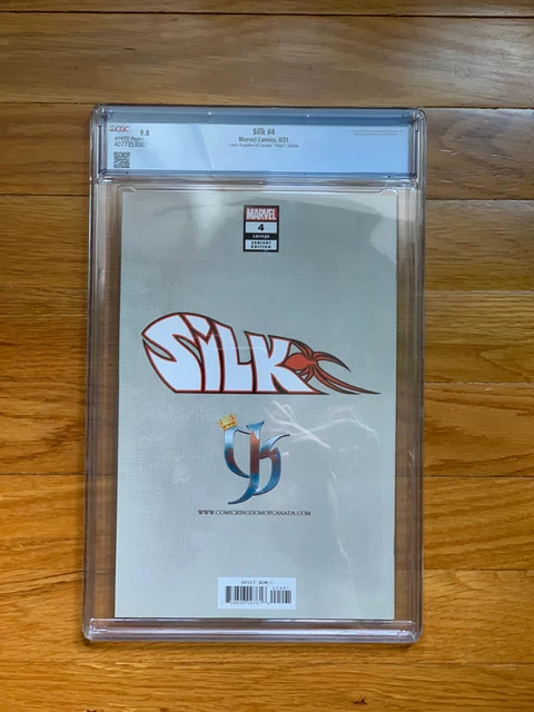 Silk # 4 Junggeun Yoon Virgin Marvel Variant Edition Cgc 9.8 2