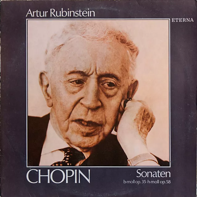 Classical - Fr. Chopin - A. Rubinstein – Sonaten Op.35 + Op.58 DDR 1976 VG+/VG+