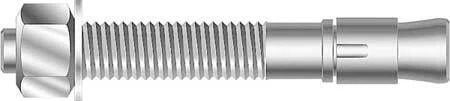 Mkt Fastening 273823S Wedge Anchor,316 Ss,3/8X2 3/4,Pk20