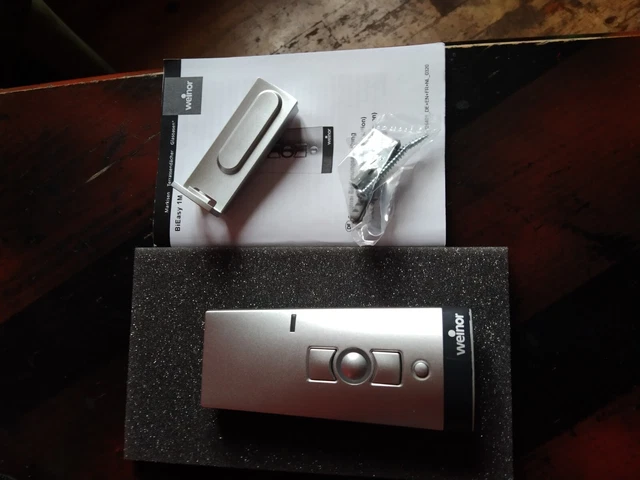 WEINOR HANDSENDER FERNBEDIENUNG Bieasy 1M Silber Neu Rolltore Jalousie